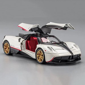 اسباب بازی ماشین فلزی پاگانی هوایرا سفید مقیاس 1:24 Pagani Huayra_اسباب بازی