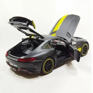 اسباب بازی ماشین فلزی چه ژی مشکی طرح مرسدس بنز مقیاس 1:24 مدل Benz AMG GTR Racing Car_اسباب بازی