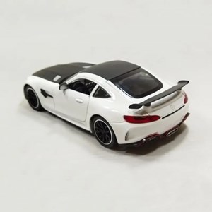 اسباب بازی ماشین فلزی چه ژی سفید طرح مرسدس بنز مقیاس 1:24 مدل Benz AMG GTR Racing Car_اسباب بازی