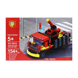 لگو سیتی ماشین آتش نشانی 154 قطعه مدل BT-3014_اسباب بازی