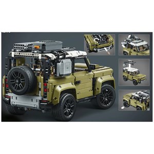 لگو تکنیک ماشین لندرور 2573 قطعه مدل Technic land Rover Car Building Blocks T19080_اسباب بازی