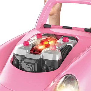 ماشین اسباب بازی ریموت دار موتور مستر Motor Master مدل کاپوت پورشه صورتی Kids Engine Toy_اسباب بازی