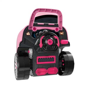 ماشین اسباب بازی ریموت دار موتور مستر Motor Master مدل کاپوت پورشه صورتی Kids Engine Toy_اسباب بازی