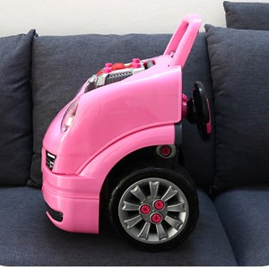 ماشین اسباب بازی ریموت دار موتور مستر Motor Master مدل کاپوت پورشه صورتی Kids Engine Toy_اسباب بازی