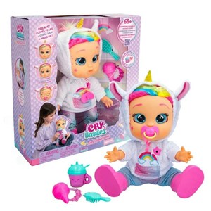 عروسک رباتیک 30 سانتی اولین احساسات نوزاد مدل IMC Toys - Cry Babies - First Emotions - Dreamy Interactive Baby Doll_اسباب بازی