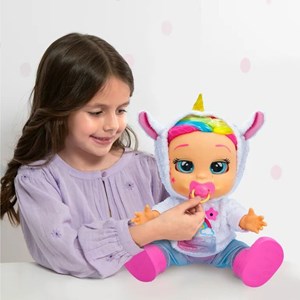 عروسک رباتیک 30 سانتی اولین احساسات نوزاد مدل IMC Toys - Cry Babies - First Emotions - Dreamy Interactive Baby Doll_اسباب بازی