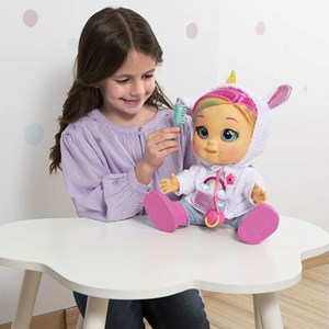 عروسک رباتیک 30 سانتی اولین احساسات نوزاد مدل IMC Toys - Cry Babies - First Emotions - Dreamy Interactive Baby Doll_اسباب بازی