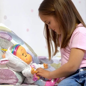 عروسک رباتیک 30 سانتی اولین احساسات نوزاد مدل IMC Toys - Cry Babies - First Emotions - Dreamy Interactive Baby Doll_اسباب بازی