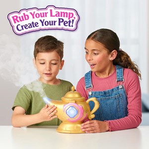 مجیک میکسیز چراغ جادویی با عروسک رباتیک سورپرایزی صورتی مدل Moose - Magic Mixies - Magic Lamp - Pink_اسباب بازی