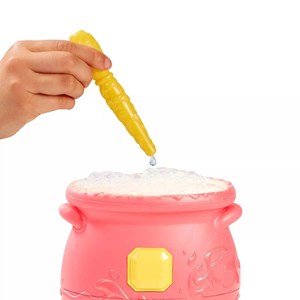 مجیک میکسیز دیگ جادویی با عروسک پولیشی سورپرایزی با جادوی آتش مدل Moose - Magic Mixies - Magical Gem Surprise - Cauldron Fire Magic_اسباب بازی