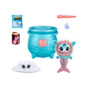 مجیک میکسیز دیگ جادویی با عروسک پولیشی سورپرایزی با جادوی آب مدل Moose - Magic Mixies - Magical Gem Surprise - Cauldron Water Magic_اسباب بازی