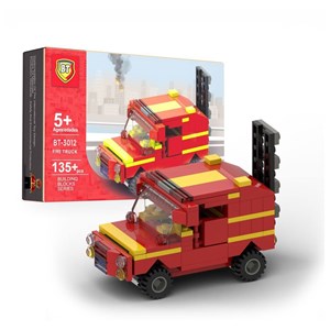 لگو سیتی ماشین آتش نشانی 135 قطعه مدل BT-3012_اسباب بازی