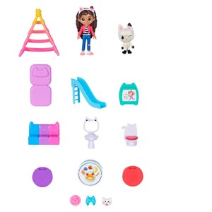 ست خانه عروسکی 60 سانتی گبی مدل Spin Master - DreamWorks - Gabby’s Dollhouse - Gabby's Purrfect Dollhouse_اسباب بازی