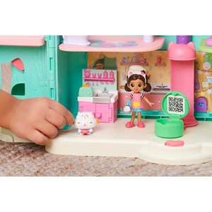ست خانه عروسکی 60 سانتی گبی مدل Spin Master - DreamWorks - Gabby’s Dollhouse - Gabby's Purrfect Dollhouse_اسباب بازی
