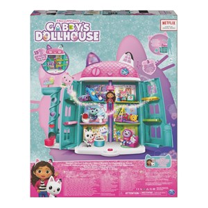 ست خانه عروسکی 60 سانتی گبی مدل Spin Master - DreamWorks - Gabby’s Dollhouse - Gabby's Purrfect Dollhouse_اسباب بازی