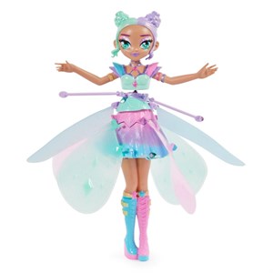 عروسک دخترانه پری پرنده کاوائی پاستل مدل Spin Master - Hatchimal - Crystal Flyers - Pastel Kawaii Doll Magical Flying Toy with Lights_اسباب بازی