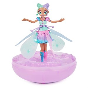 عروسک دخترانه پری پرنده کاوائی پاستل مدل Spin Master - Hatchimal - Crystal Flyers - Pastel Kawaii Doll Magical Flying Toy with Lights_اسباب بازی