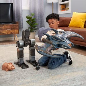 ست جنگی 4 در 1 نگهبان 76 سانتی شهر گاتهام بتمن مدل Spin Master - DC Comics - Batman Gotham City Guardian Playset - 4 in 1 Transformation_اسباب بازی