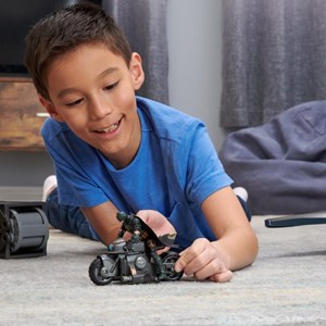 ست جنگی 4 در 1 نگهبان 76 سانتی شهر گاتهام بتمن مدل Spin Master - DC Comics - Batman Gotham City Guardian Playset - 4 in 1 Transformation_اسباب بازی