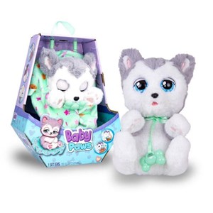 عروسک رباتیک فلوی هاپو خوابالو هاسکی مدل IMC Toys - Baby Paws - Sleeping Puppies_اسباب بازی
