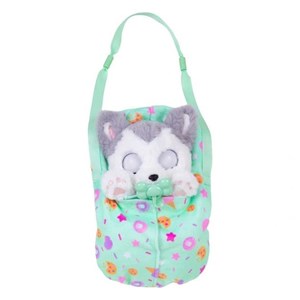 عروسک رباتیک فلوی هاپو خوابالو هاسکی مدل IMC Toys - Baby Paws - Sleeping Puppies_اسباب بازی