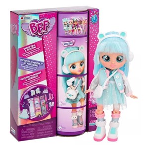 عروسک دخترانه کریستال 20 سانتی سری BFF مدل IMC Toys - BFF by Cry Babies - Kristal Fashion Doll_اسباب بازی