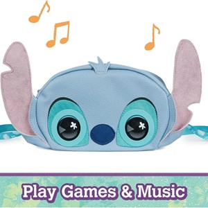کیف جادویی پرس پتز استیچ مدل Spin Master - Purse Pets - Disney - Stitch Purse Pets Interactive Pet toy and Shoulder Bag_اسباب بازی