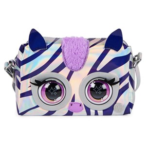 کیف جادویی پرس پتس متالیک زبرا مدل Spin Master - Purse Pets - Rebel Stripez Interactive Purse Pet_اسباب بازی