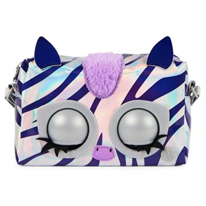 کیف جادویی پرس پتس متالیک زبرا مدل Spin Master - Purse Pets - Rebel Stripez Interactive Purse Pet_اسباب بازی