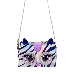 کیف جادویی پرس پتس متالیک زبرا مدل Spin Master - Purse Pets - Rebel Stripez Interactive Purse Pet_اسباب بازی