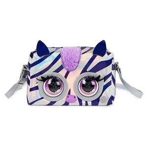 کیف جادویی پرس پتس متالیک زبرا مدل Spin Master - Purse Pets - Rebel Stripez Interactive Purse Pet_اسباب بازی