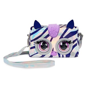 کیف جادویی پرس پتس متالیک زبرا مدل Spin Master - Purse Pets - Rebel Stripez Interactive Purse Pet_اسباب بازی