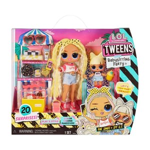 پک 2 تایی عروسک های LOL Surprise سری Tweens مدل MGA - LOL Surprise - Tweens - Baby Sitting Party - Rae Sands with SPF Q.T._اسباب بازی
