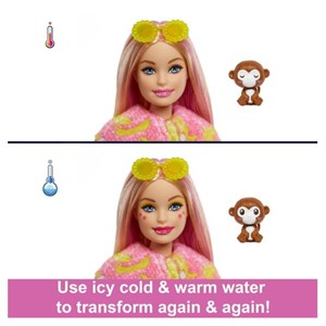 عروسک دخترانه Cutie Reveal سری جنگل با 10 سورپرایز مدل Mattel - Dolls - Reveal Chelsea Doll and Accessories_اسباب بازی