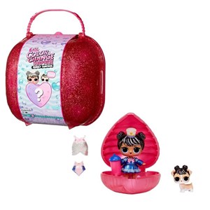 عروسک دخترانه کیفی صورتی LOL Surprise سری Bubbly Surprise مدل MGA - LOL Surprise - Bubbly Surprise with Exclusive Doll and Pet - Pink_اسباب بازی
