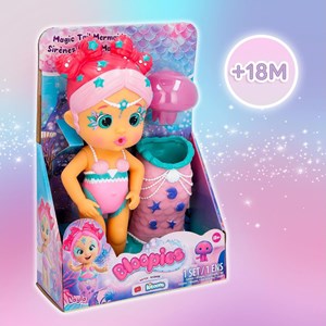 عروسک دخترانه لیلا پری دریایی دم جادویی 23 سانتی مدل IMC Toys - Bloopies - Magic Tail Mermaids - Layla_اسباب بازی