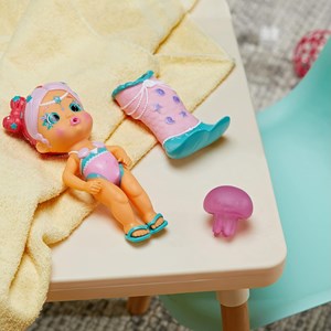 عروسک دخترانه لیلا پری دریایی دم جادویی 23 سانتی مدل IMC Toys - Bloopies - Magic Tail Mermaids - Layla_اسباب بازی