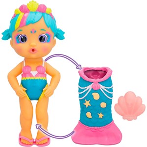 عروسک دخترانه لاولی پری دریایی دم جادویی 23 سانتی مدل IMC Toys - Bloopies - Magic Tail Mermaids - Lovely_اسباب بازی