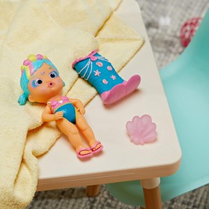 عروسک دخترانه لاولی پری دریایی دم جادویی 23 سانتی مدل IMC Toys - Bloopies - Magic Tail Mermaids - Lovely_اسباب بازی