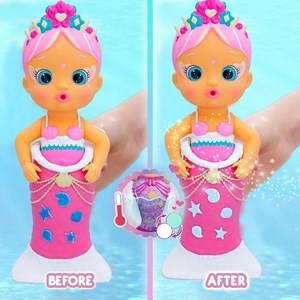 عروسک دخترانه میمی پری دریایی دم جادویی 23 سانتی مدل IMC Toys - Bloopies - Magic Tail Mermaids - Mimi_اسباب بازی