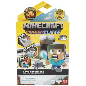 اکشن فیگورهای سورپرایزی Minecraft سری Caves and Cliffs مدل Moose - Treasure X - Minecraft Caves and Cliffs - Cave Adventure_اسباب بازی
