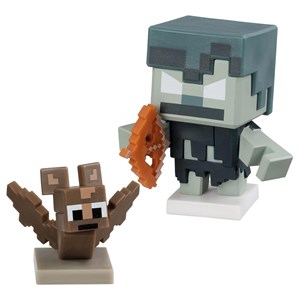 اکشن فیگورهای سورپرایزی Minecraft سری Caves and Cliffs مدل Moose - Treasure X - Minecraft Caves and Cliffs - Cave Adventure_اسباب بازی