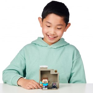 اکشن فیگورهای سورپرایزی Minecraft سری Caves and Cliffs مدل Moose - Treasure X - Minecraft Caves and Cliffs - Cave Adventure_اسباب بازی