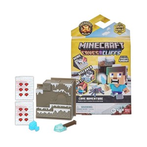 اکشن فیگورهای سورپرایزی Minecraft سری Caves and Cliffs مدل Moose - Treasure X - Minecraft Caves and Cliffs - Cave Adventure_اسباب بازی