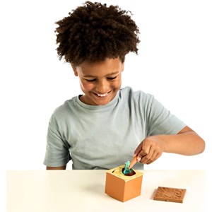 اکشن فیگور سورپرایزی Minecraft سری Sand and Sea مدل Moose - Treasure X - Minecraft Real Gold Sand and Sea Overworld Mine and Craft Character_اسباب بازی