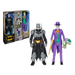 اکشن فیگور های 30 سانتی بتمن و جوکر به همراه اکسسوری مدل Spin Master - DC Comics - Batman Adventures - Batman vs the Joker Action Figure Set_اسباب بازی