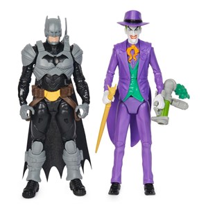 اکشن فیگور های 30 سانتی بتمن و جوکر به همراه اکسسوری مدل Spin Master - DC Comics - Batman Adventures - Batman vs the Joker Action Figure Set_اسباب بازی