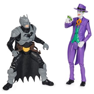 اکشن فیگور های 30 سانتی بتمن و جوکر به همراه اکسسوری مدل Spin Master - DC Comics - Batman Adventures - Batman vs the Joker Action Figure Set_اسباب بازی