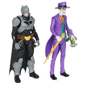 اکشن فیگور های 30 سانتی بتمن و جوکر به همراه اکسسوری مدل Spin Master - DC Comics - Batman Adventures - Batman vs the Joker Action Figure Set_اسباب بازی
