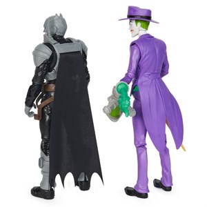 اکشن فیگور های 30 سانتی بتمن و جوکر به همراه اکسسوری مدل Spin Master - DC Comics - Batman Adventures - Batman vs the Joker Action Figure Set_اسباب بازی